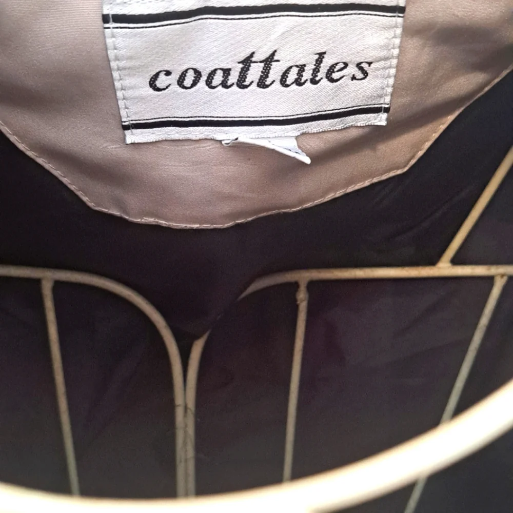 Vtg. 90s Butter Mom Women's Coattales Classic Hooded Jacket, Size Medium. - Picture 3 of 8